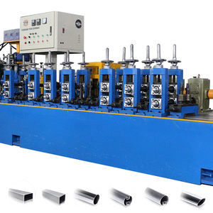 21219mm Αυτοματοποιημένο ERW ASTM Tube Mill Machine για την παραγωγή ατσάλινων σωλήνων.