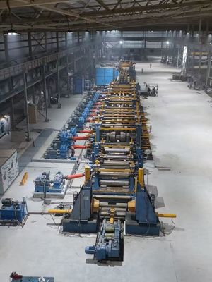500F Τεχνολογία άμεσου σχηματισμού Αυτοματοποιημένη μηχανή διαμόρφωσης σωλήνων τετράγωνου ορθογώνου