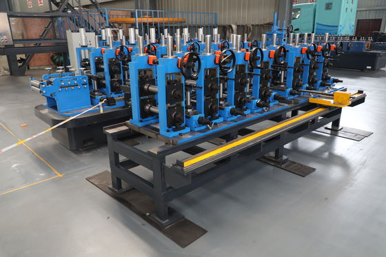 Σωλήνας χάλυβα Galvanzied που κατασκευάζει τη μηχανή με τη συγκόλληση υψηλής συχνότητας